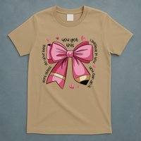 Pencil Coquette Bow Test Day Teacher Motivational Testing T-Shirt