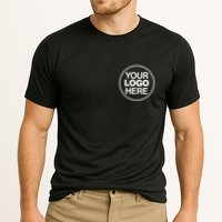 Personalized Company Business Logo Pocket Outfit Sports Team Performance Shirt