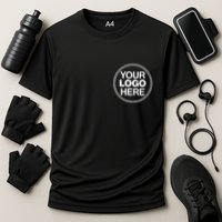 Personalized Company Business Logo Pocket Outfit Sports Team Performance Shirt