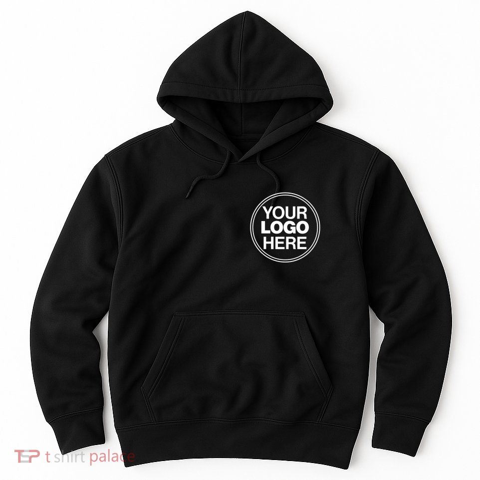Personalized Company Business Logo Pocket Outfit Sports Team Hoodie