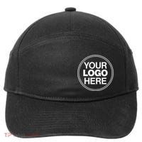 Personalized Company Business Logo Pocket Outfit Sports Team 7-Panel Snapback Hat