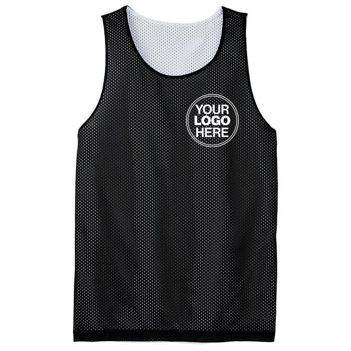 Personalized Company Business Logo Pocket Outfit Sports Team Mesh Reversible Basketball Jersey Tank