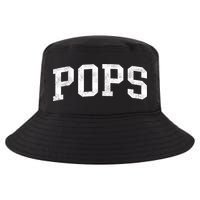 Pops Classic Bold Font Pops Birthday Gift Cool Comfort Performance Bucket Hat