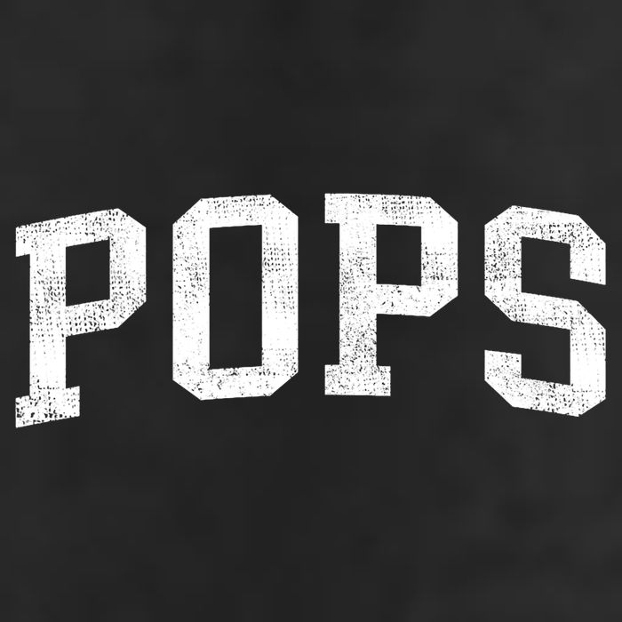 Pops Classic Bold Font Pops Birthday Gift Cool Comfort Performance Bucket Hat