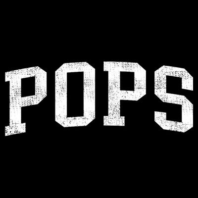 Pops Classic Bold Font Pops Birthday Gift T-Shirt