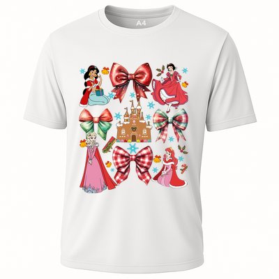 Princess Coquette Bows Christmas Lights Cartoon Movie Princess Merry Performance Shirt