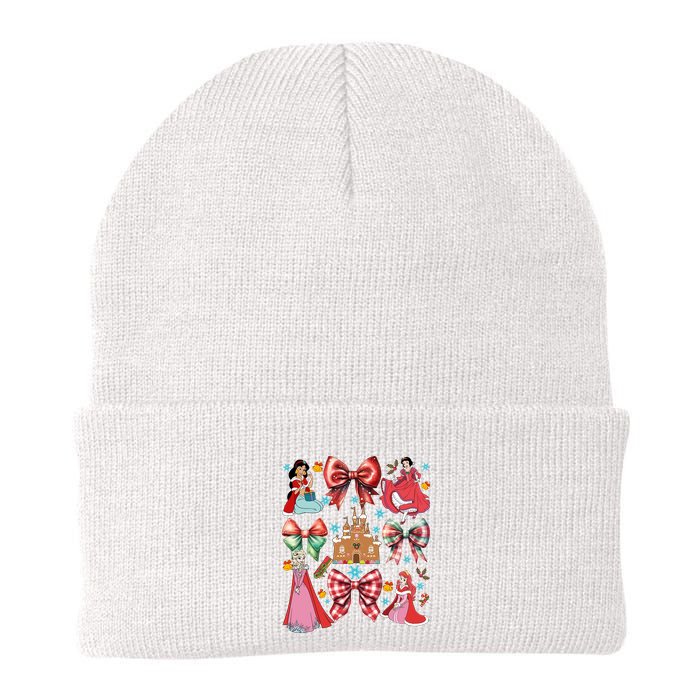 Princess Coquette Bows Christmas Lights Cartoon Movie Princess Merry Beanie
