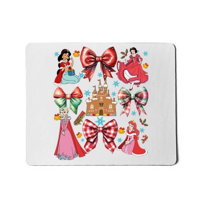 Princess Coquette Bows Christmas Lights Cartoon Movie Princess Merry Mousepad