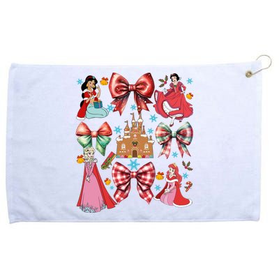 Princess Coquette Bows Christmas Lights Cartoon Movie Princess Merry Grommeted Golf Towel