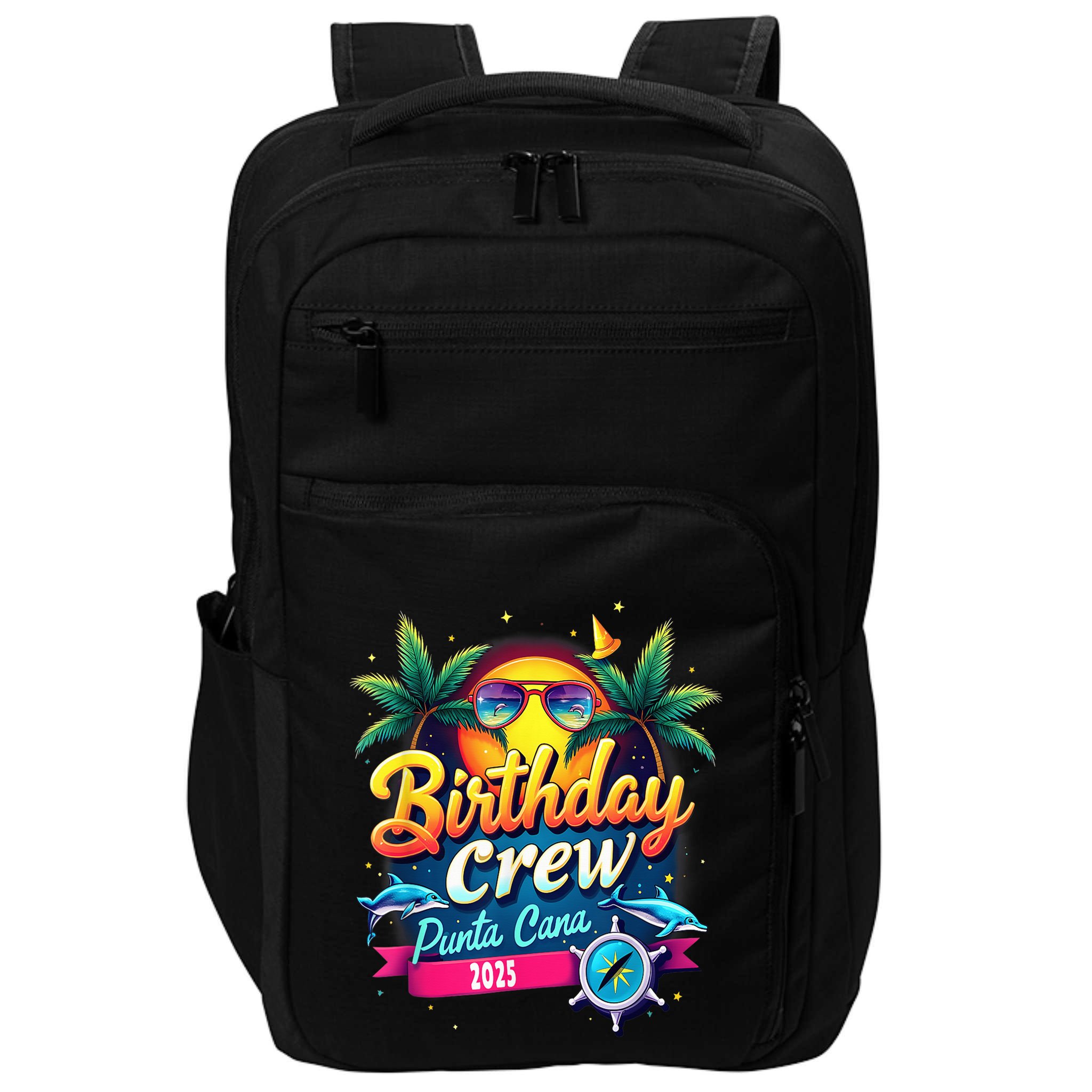 Punta Cana Birthday Trip Matching Group 2025 Vacation 2025 Impact Tech Backpack