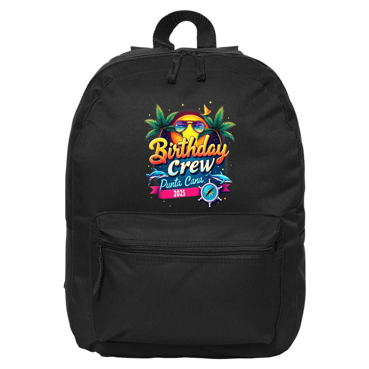 Punta Cana Birthday Trip Matching Group 2025 Vacation 2025 16 in Basic Backpack