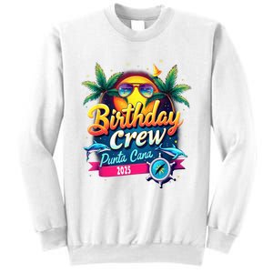 Punta Cana Birthday Trip Matching Group 2025 Vacation 2025 Sweatshirt