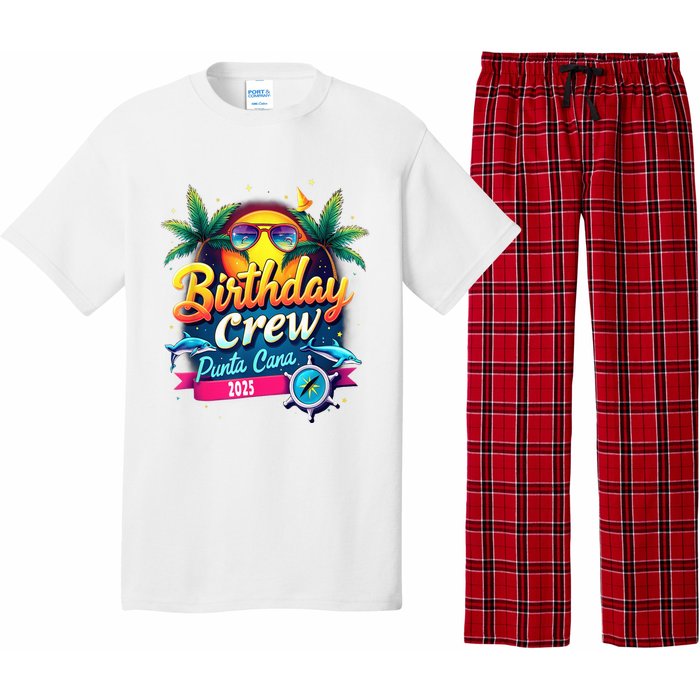 Punta Cana Birthday Trip Matching Group 2025 Vacation 2025 Pajama Set