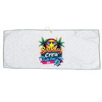 Punta Cana Birthday Trip Matching Group 2025 Vacation 2025 Large Microfiber Waffle Golf Towel