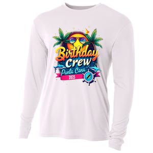 Punta Cana Birthday Trip Matching Group 2025 Vacation 2025 Cooling Performance Long Sleeve Crew