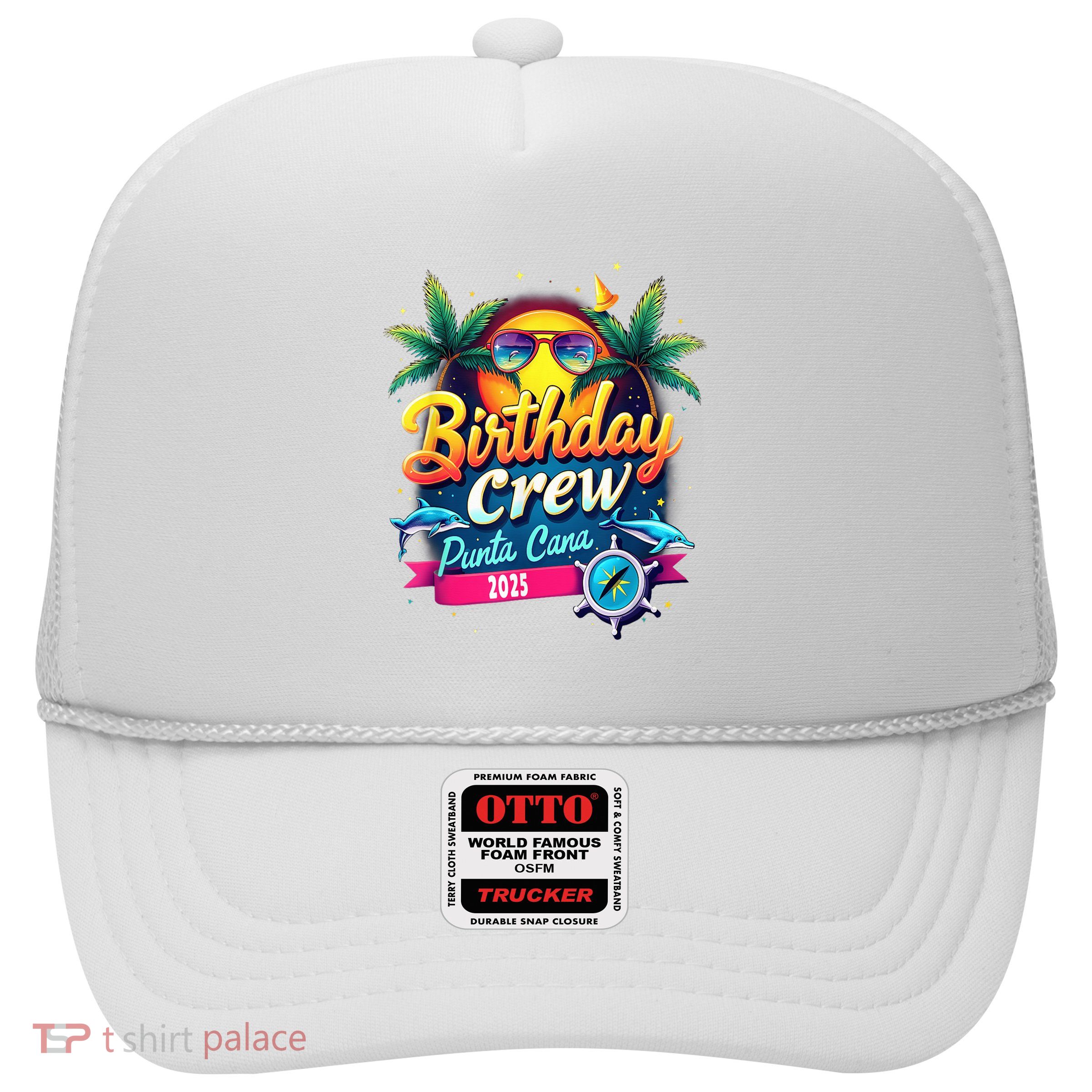 Punta Cana Birthday Trip Matching Group 2025 Vacation 2025 Trucker Hat