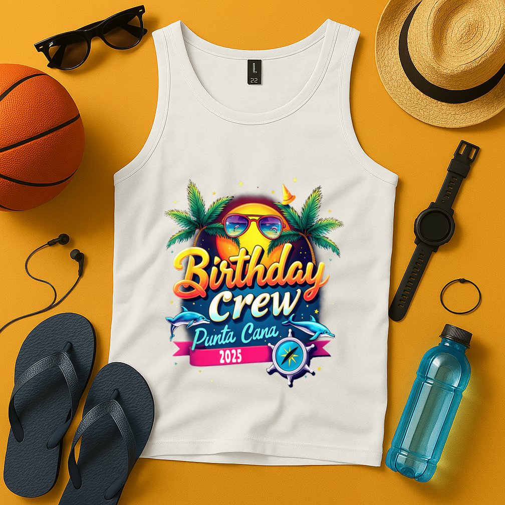 Punta Cana Birthday Trip Matching Group 2025 Vacation 2025 Tank Top
