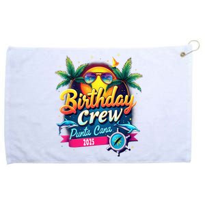 Punta Cana Birthday Trip Matching Group 2025 Vacation 2025 Grommeted Golf Towel