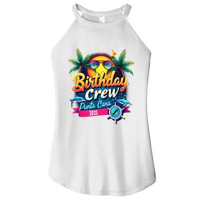 Punta Cana Birthday Trip Matching Group 2025 Vacation 2025 Women's Perfect Tri Rocker Tank