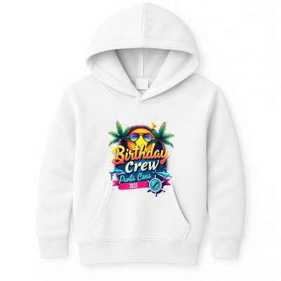 Punta Cana Birthday Trip Matching Group 2025 Vacation 2025 Kids Hoodie