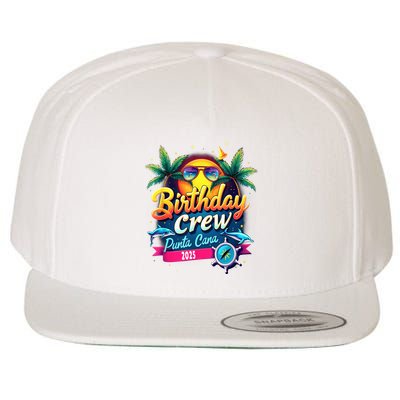 Punta Cana Birthday Trip Matching Group 2025 Vacation 2025 Wool Snapback Cap