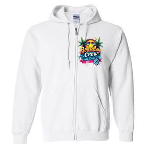 Punta Cana Birthday Trip Matching Group 2025 Vacation 2025 Full Zip Hoodie