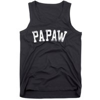 Papaw Classic Bold Font Birthday Papaw Tank Top