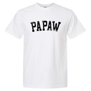 Papaw Classic Bold Font Birthday Papaw Garment-Dyed Heavyweight T-Shirt