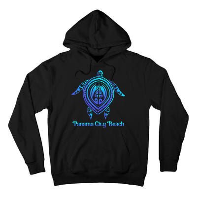 Panama City Beach Florida Souvenirs Tropical Blue Sea Turtle Tall Hoodie