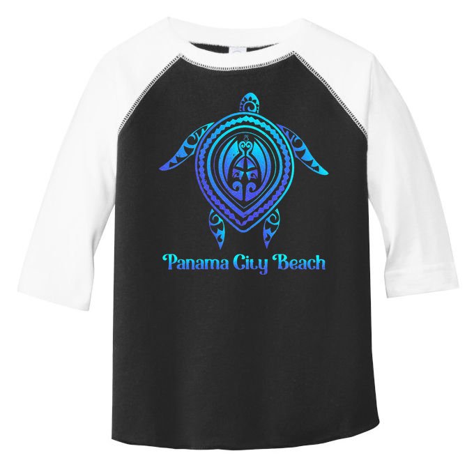 Panama City Beach Florida Souvenirs Tropical Blue Sea Turtle Toddler Fine Jersey T-Shirt
