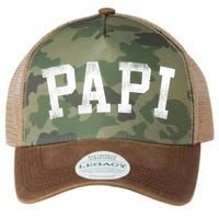 Papi Classic Bold Font Birthday Papi Legacy Tie Dye Trucker Hat