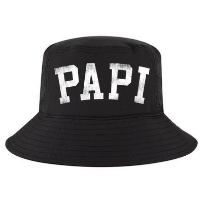 Papi Classic Bold Font Birthday Papi Cool Comfort Performance Bucket Hat