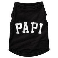 Papi Classic Bold Font Birthday Papi Doggie Tank