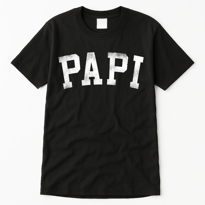 Papi Classic Bold Font Birthday Papi Tall T-Shirt