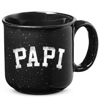 Papi Classic Bold Font Birthday Papi 15oz Campfire Ceramic Mug