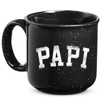 Papi Classic Bold Font Birthday Papi 15oz Campfire Ceramic Mug