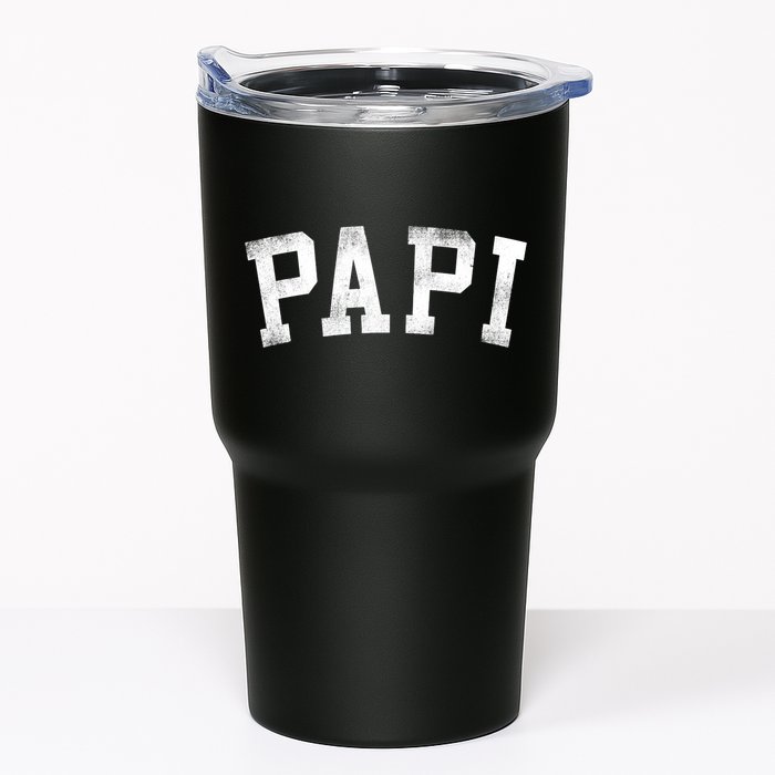 Papi Classic Bold Font Birthday Papi Tumbler
