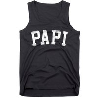 Papi Classic Bold Font Birthday Papi Tank Top