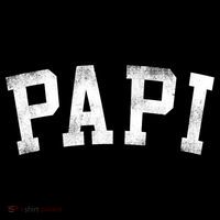 Papi Classic Bold Font Birthday Papi Toddler Long Sleeve Shirt