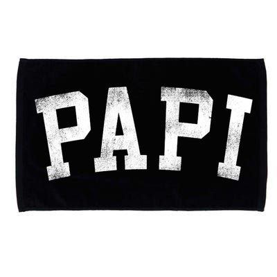 Papi Classic Bold Font Birthday Papi Microfiber Hand Towel