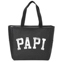 Papi Classic Bold Font Birthday Papi Zip Tote Bag