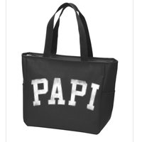 Papi Classic Bold Font Birthday Papi Zip Tote Bag