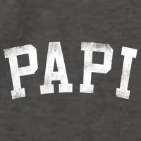 Papi Classic Bold Font Birthday Papi Vector Backpack