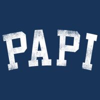 Papi Classic Bold Font Birthday Papi Infant Baby Jersey Bodysuit