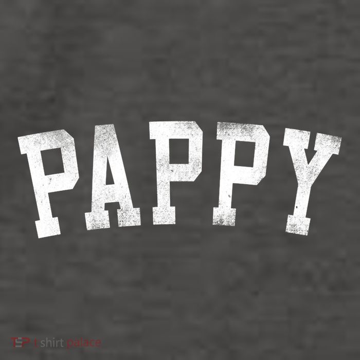 Pappy Classic Bold Font Birthday Pappy Vector Backpack
