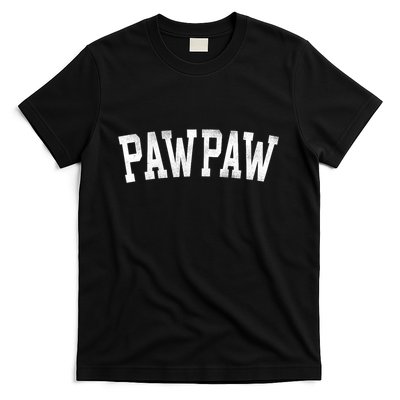 Pawpaw Classic Bold Font FatherS Day Pawpaw Raglan Baseball T-Shirt