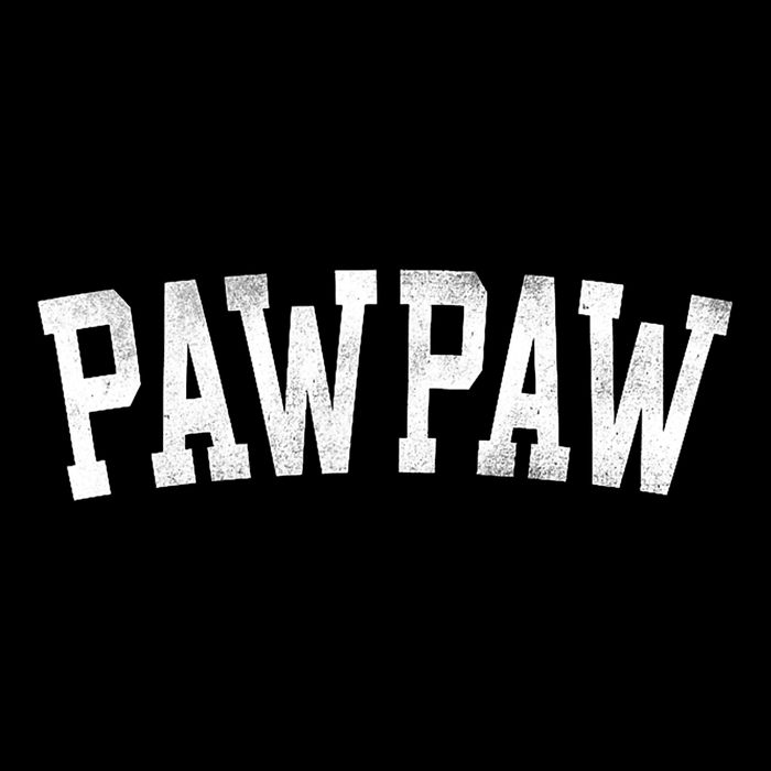 Pawpaw Classic Bold Font FatherS Day Pawpaw Raglan Baseball Button