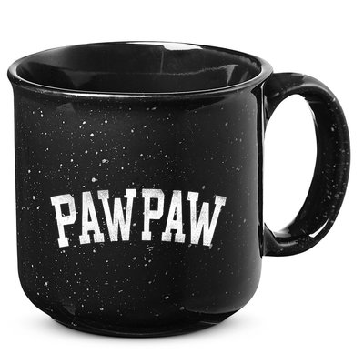 Pawpaw Classic Bold Font FatherS Day Pawpaw Raglan Baseball 15oz Campfire Ceramic Mug