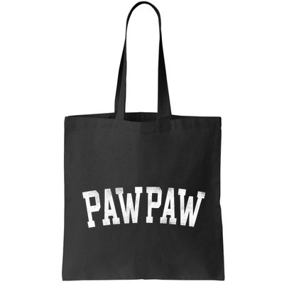 Pawpaw Classic Bold Font FatherS Day Pawpaw Raglan Baseball Bag