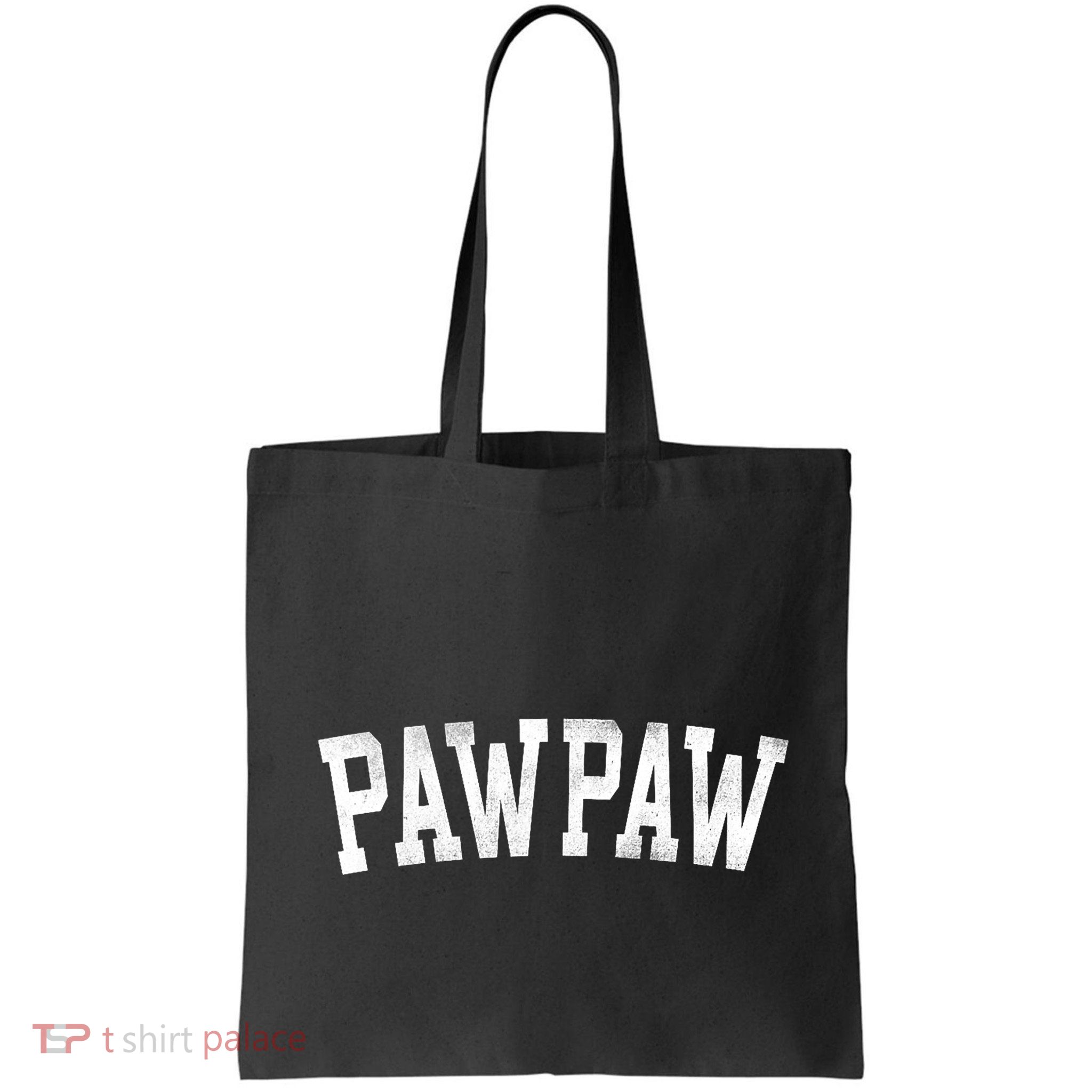 Pawpaw Classic Bold Font FatherS Day Pawpaw Raglan Baseball Bag